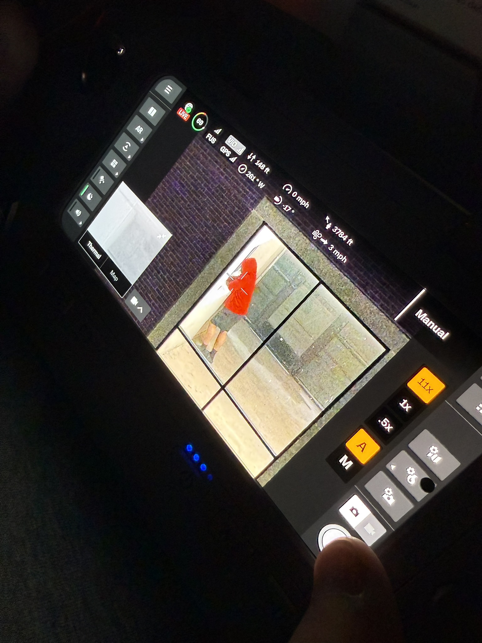 Live controller view
